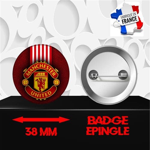 Badge à épingle 38 mm Collection Football Club de Foot Europe 640