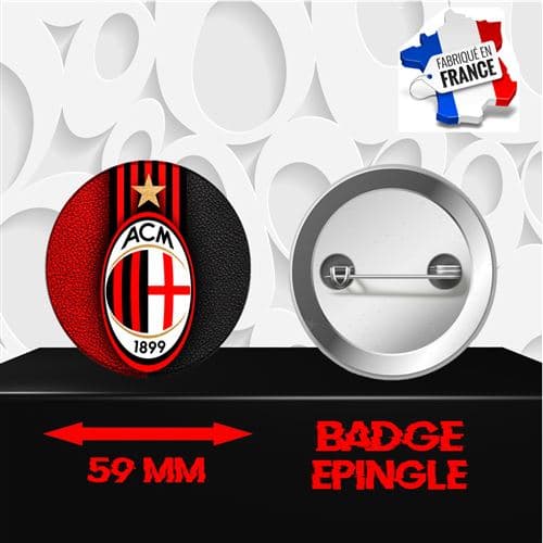 Badge à épingle 59 mm Collection Football Club de Foot Europe 675