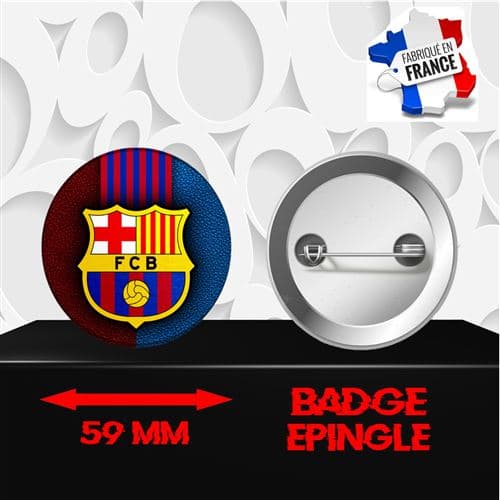 Badge à épingle 59 mm Collection Football Club de Foot Europe 670