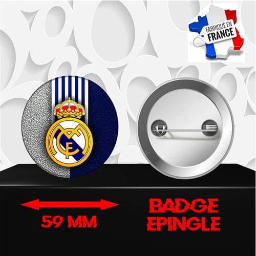 Badge à épingle 59 mm Collection Football Club de Foot Europe 667