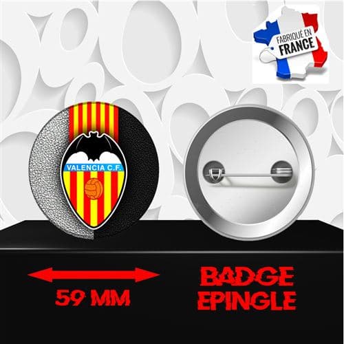 Badge à épingle 59 mm Collection Football Club de Foot Europe 665
