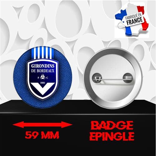 Badge à épingle 59 mm Collection Football Club de Foot Europe 662