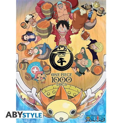Poster - One Piece - 1000 Logs Fête (52x38)