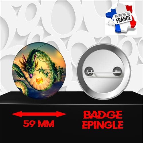 Badge à épingle 59 mm Manga Dragon Ball Z DBZ 195