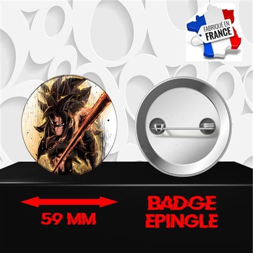 Badge à épingle 59 mm Manga Dragon Ball Z DBZ 192