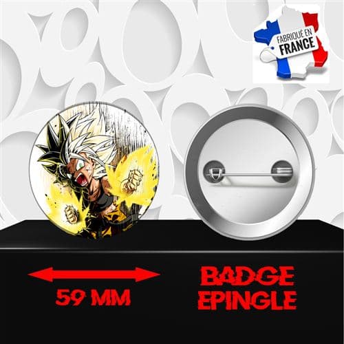Badge à épingle 59 mm Manga Dragon Ball Z DBZ 190
