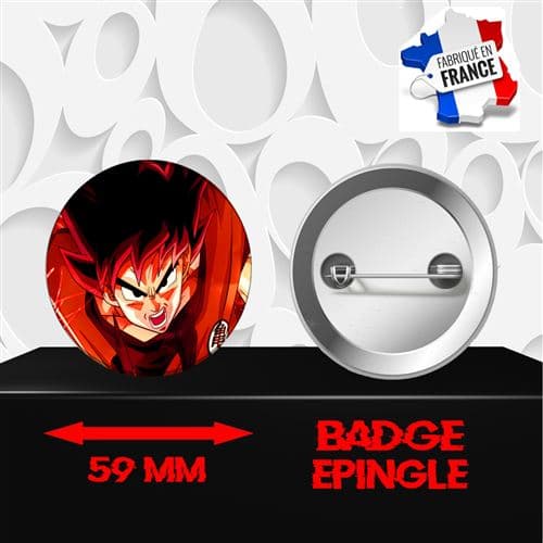 Badge à épingle 59 mm Manga Dragon Ball Z DBZ 183