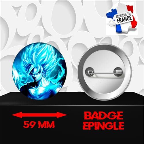 Badge à épingle 59 mm Manga Dragon Ball Z DBZ 194