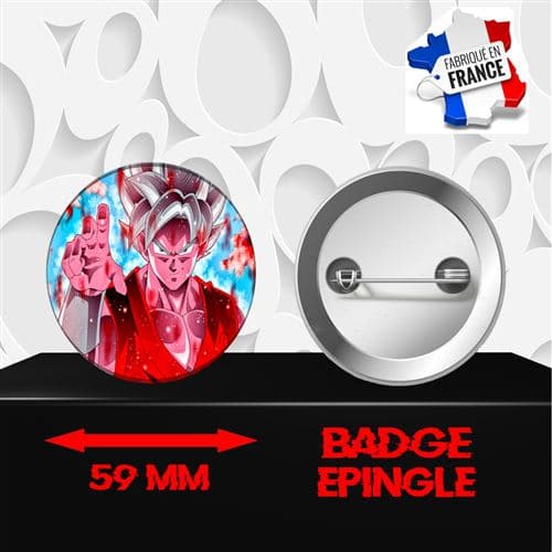 Badge à épingle 59 mm Manga Dragon Ball Z DBZ 188