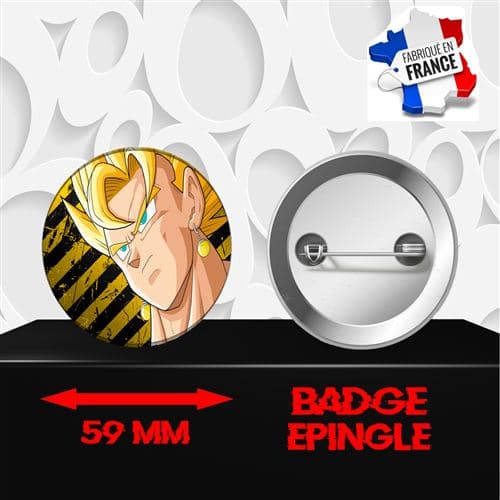 Badge à épingle 59 mm Manga Dragon Ball Z DBZ 148