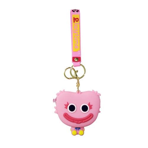 Porte-clés Poppy Playtime Huggy Wuggy Rose 9 cm