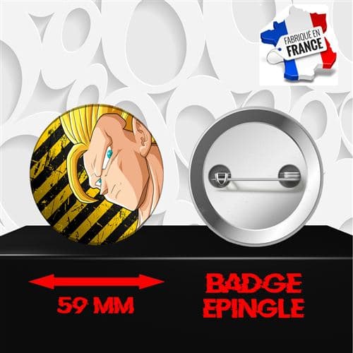 Badge à épingle 59 mm Manga Dragon Ball Z DBZ 146
