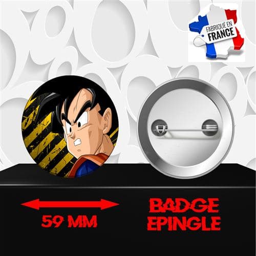 Badge à épingle 59 mm Manga Dragon Ball Z DBZ 144