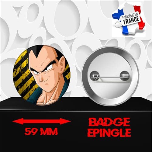 Badge à épingle 59 mm Manga Dragon Ball Z DBZ 134