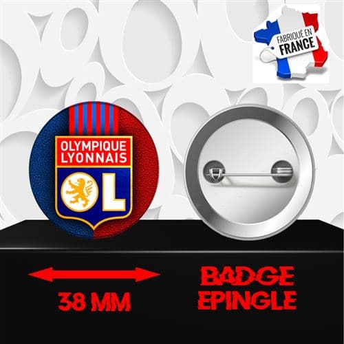 Badge à épingle 38 mm Collection Football Club de Foot Europe 657