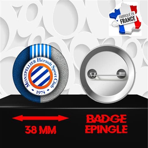 Badge à épingle 38 mm Collection Football Club de Foot Europe 654