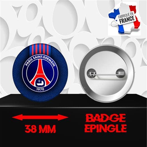 Badge à épingle 38 mm Collection Football Club de Foot Europe 650
