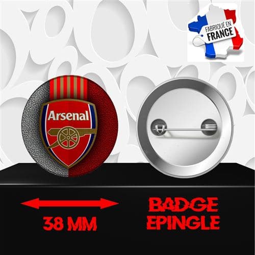 Badge à épingle 38 mm Collection Football Club de Foot Europe 647