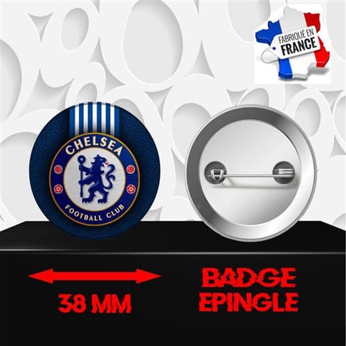 Badge à épingle 38 mm Collection Football Club de Foot Europe 645