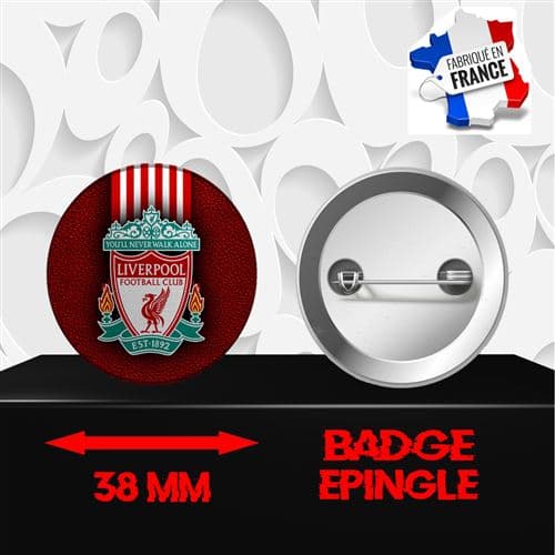Badge à épingle 38 mm Collection Football Club de Foot Europe 642