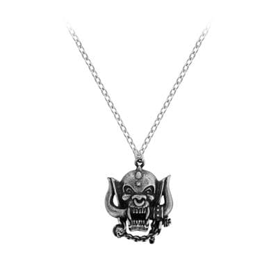 Motorhead Pendentif en argent Alchemy Rocks War Pig Pewter