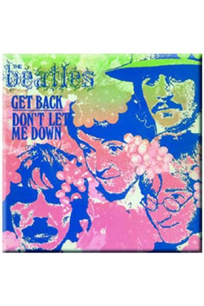 The Beatles magnet Get Back Don't Let Me Down