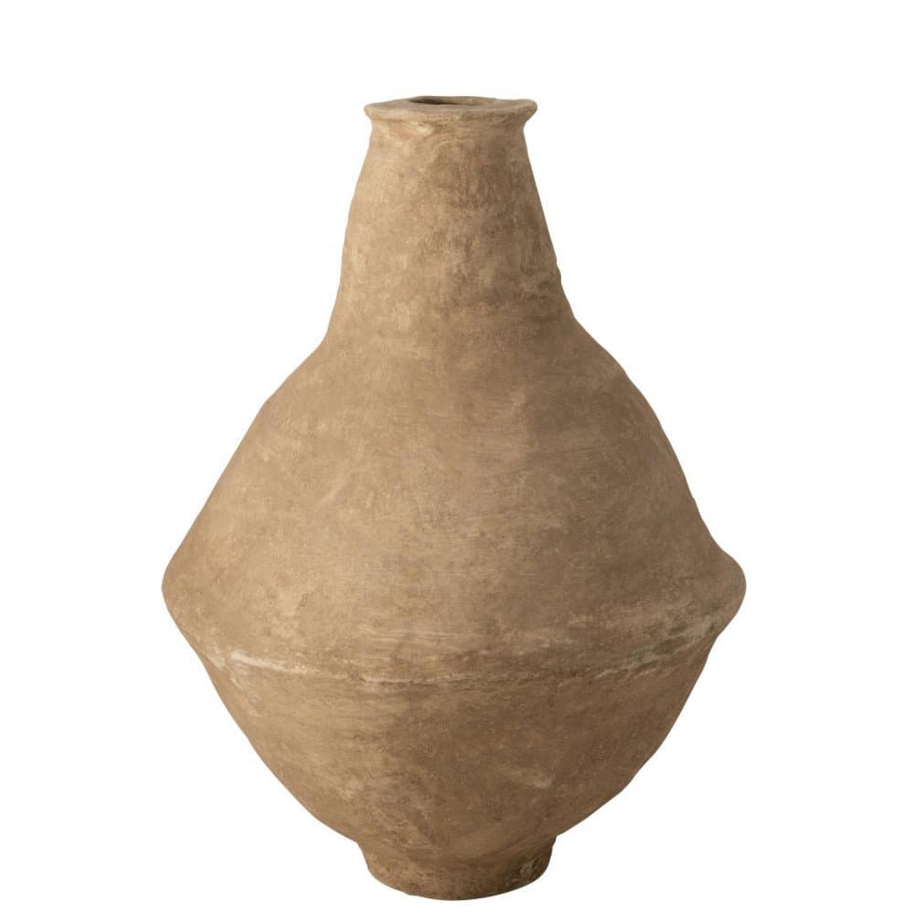 Vase Extra Large Chad Papier Mâché Marron